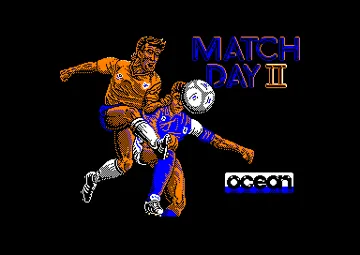 Match Day II (UK) (1987) screen shot title